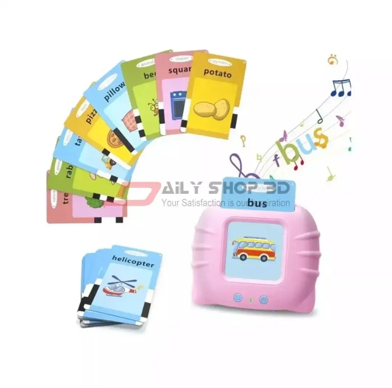 Talking Flash Cards Audio Books Flashcards for Learn English Words Study Toys Game - Image 8