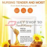 ZOZU Organic Honey Shrink Pores Moisturizing Face Sheet Mask