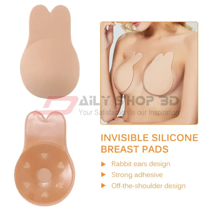 Rabbit Ear Silicone Bra - Image 3