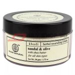 Khadi Sandal & Olive Face Nourishing Cream - 50gm